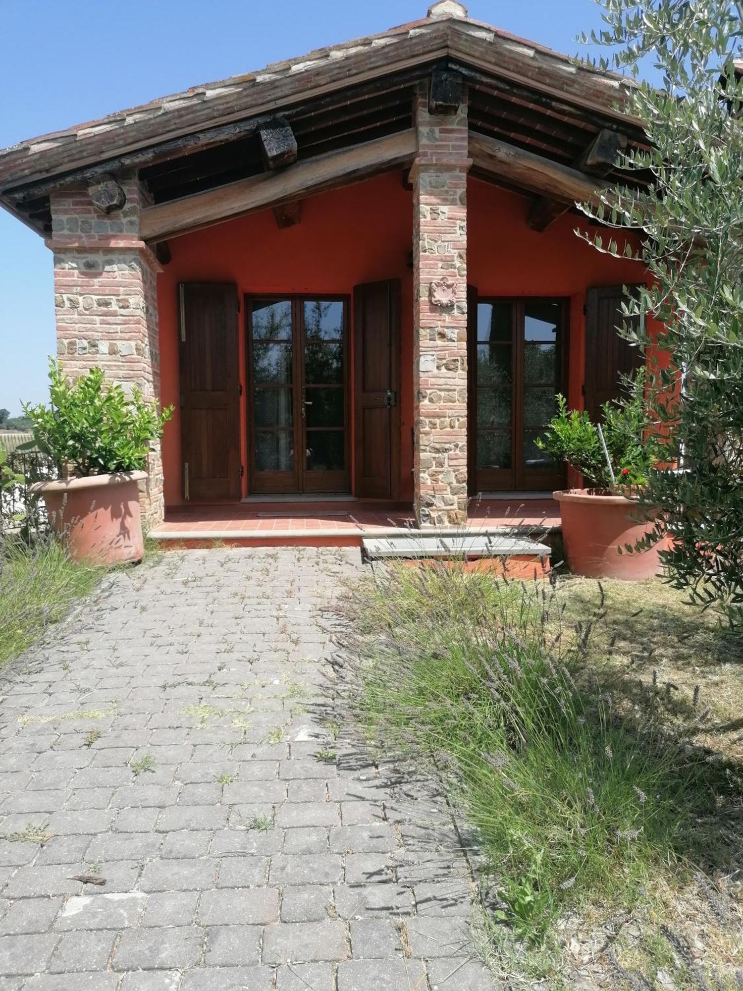Agriturismo Borgo Stella Монтеспертоли Екстериор снимка
