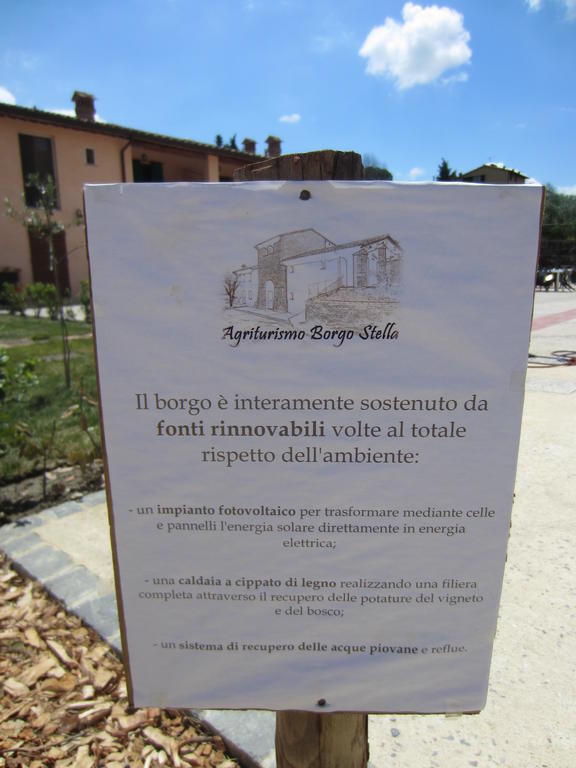 Agriturismo Borgo Stella Монтеспертоли Екстериор снимка