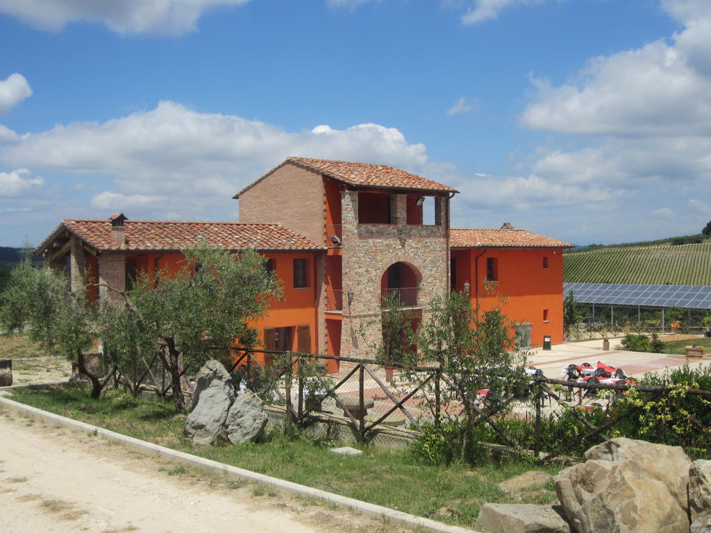 Agriturismo Borgo Stella Монтеспертоли Екстериор снимка