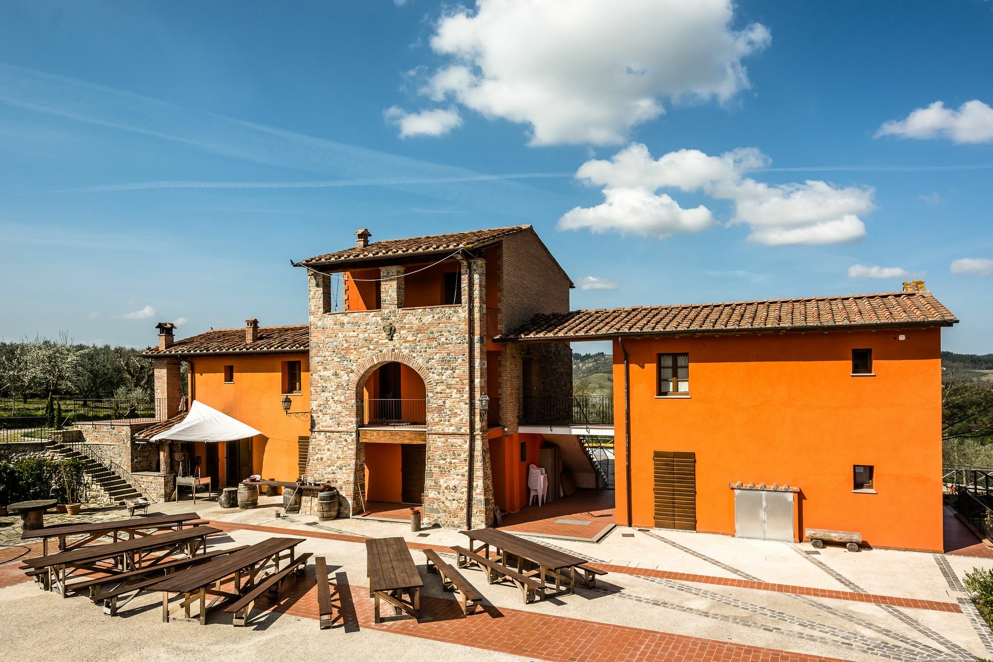 Agriturismo Borgo Stella Монтеспертоли Екстериор снимка